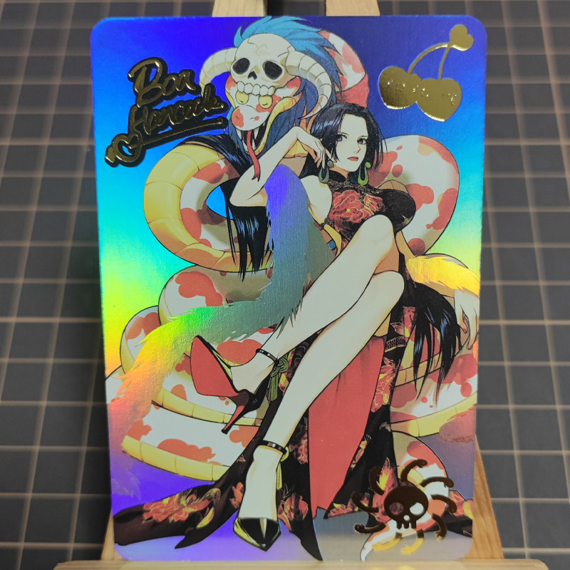 One Piece One Piece One Piece Empress Boya Hancock Gilding แฟลชการ์ด