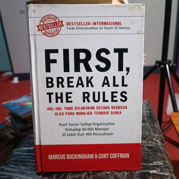 FIRST BREAK ALL THE RULES, THINGS OF Differently BY THE Worlds BEST Managers, แปลตั้งแต่ครั้งแรก, Br