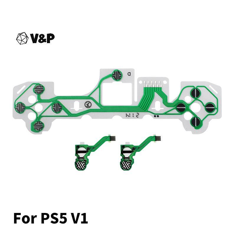 V & P Oril สําหรับ PlayStation 5 V1 V2 V3 Controller ฟิล์มนําไฟฟ้า Flex Cable Circuit Board สําหรับ 
