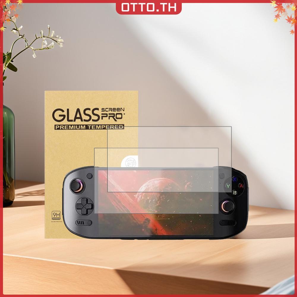 ✾ออตโต้✤คุณภาพสูง กระจกนิรภัยป้องกันหน้าจอสําหรับ AYN Odin 2 Portal 9H HD ป้องกันหน้าจอฟิล์มป้องกัน 