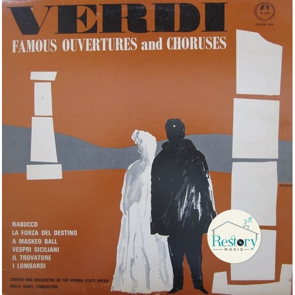 แผ่นเสียง Giuseppe Verdi / Wiener Staatsopernchor And Orchester Der Wiener Staatsoper / Nello Santi 