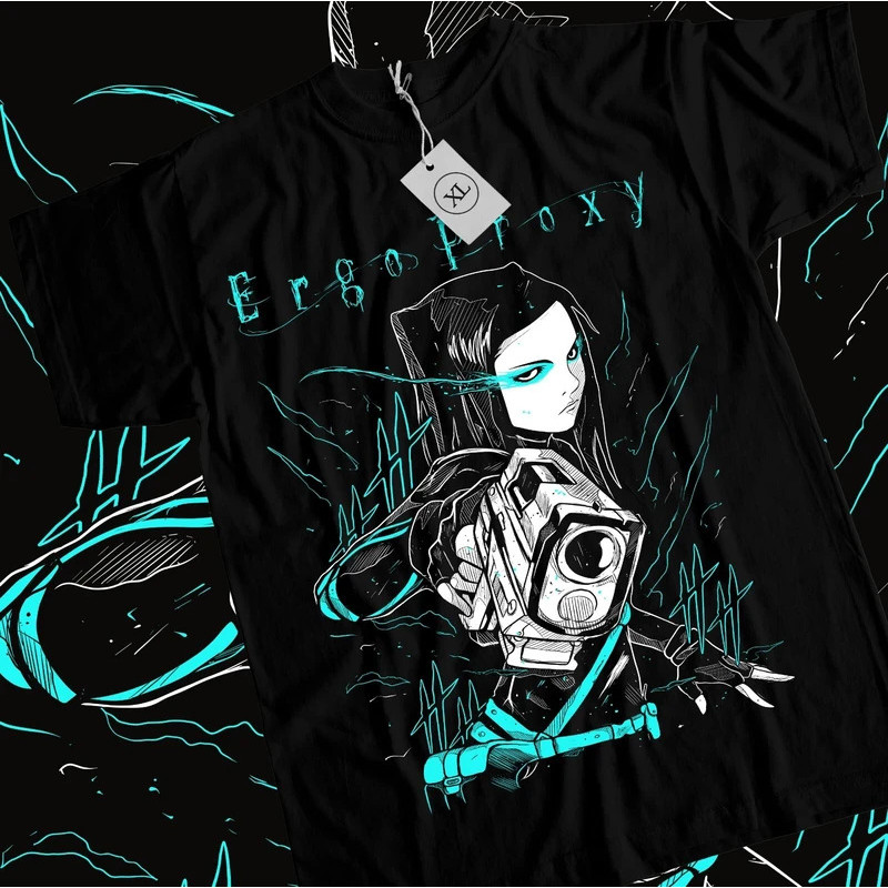 เสื้อยืด Ergo Proxy ลดราคาพิเศษ ลาย Re-l Mayer อนิเมะ สาวคาวาอี้ ของขวัญสุดฮา เสื้อยืดคอกลมสำหรับผู้