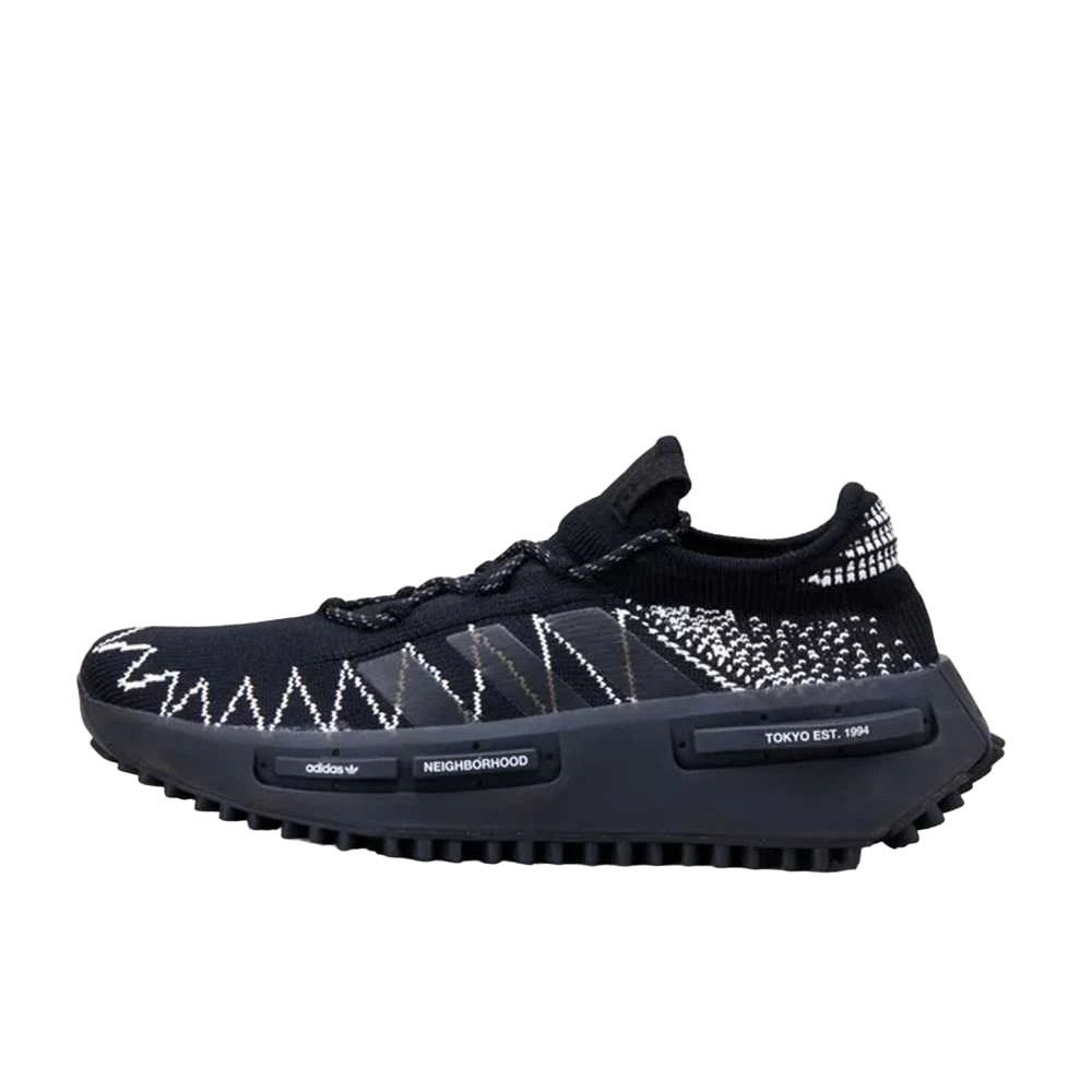 NEIGHBORHOOD × adidas NMD S1 Knit Black Unused