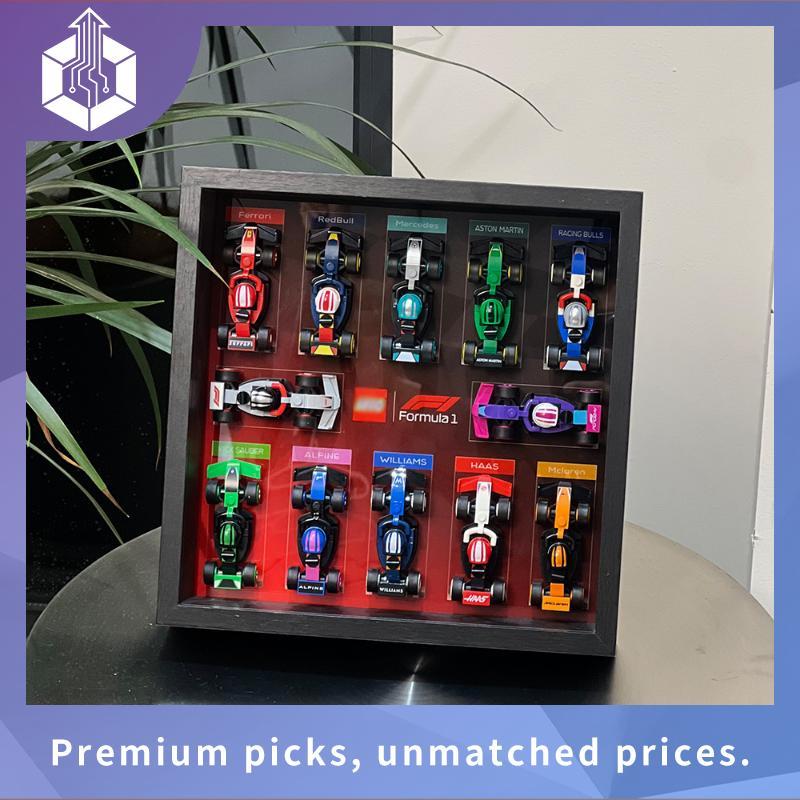 Lego Minifigures F1 Racing Cars ขาตั้งจอแสดงผล