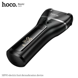 HOCO HP90 เครื่องขัดส้นเท้าไฟฟ้า ปรับมอเตอร์ได้ 3 ระดับ พร้อมหัวเปลี่ยน 3 แบบ กันน้ำ แบตอึด 180 นาที ขจัดส้นเท้าแตก hc6