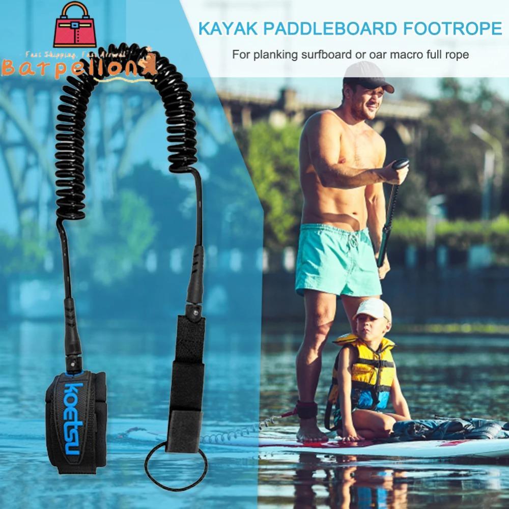 BARPELLON Sup Board เชือกขาเท้า, Surfing Stand UP TPU Surfing Safety Hand Rope, ทนทานปฏิบัติ Elastic