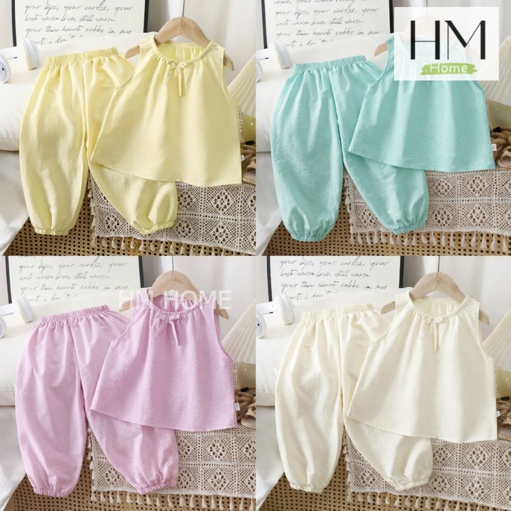 ใหม่ ชุดแฟชั่นน่าร้อน ชุดเซ็ตเด็กผู้หญิง 2 ชิ้น เสื้อลำลอง Size80-120