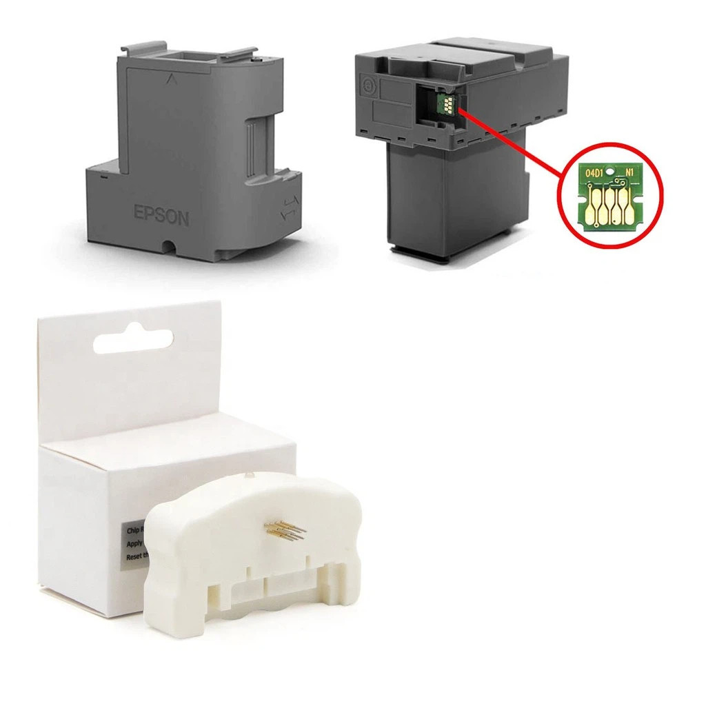 T6716 Epson กล่องบํารุงรักษาชิปรีเซ็ตสําหรับ WF-7710 WF-7715 L6160 L6168 L6170 L6171 L6178 L6190