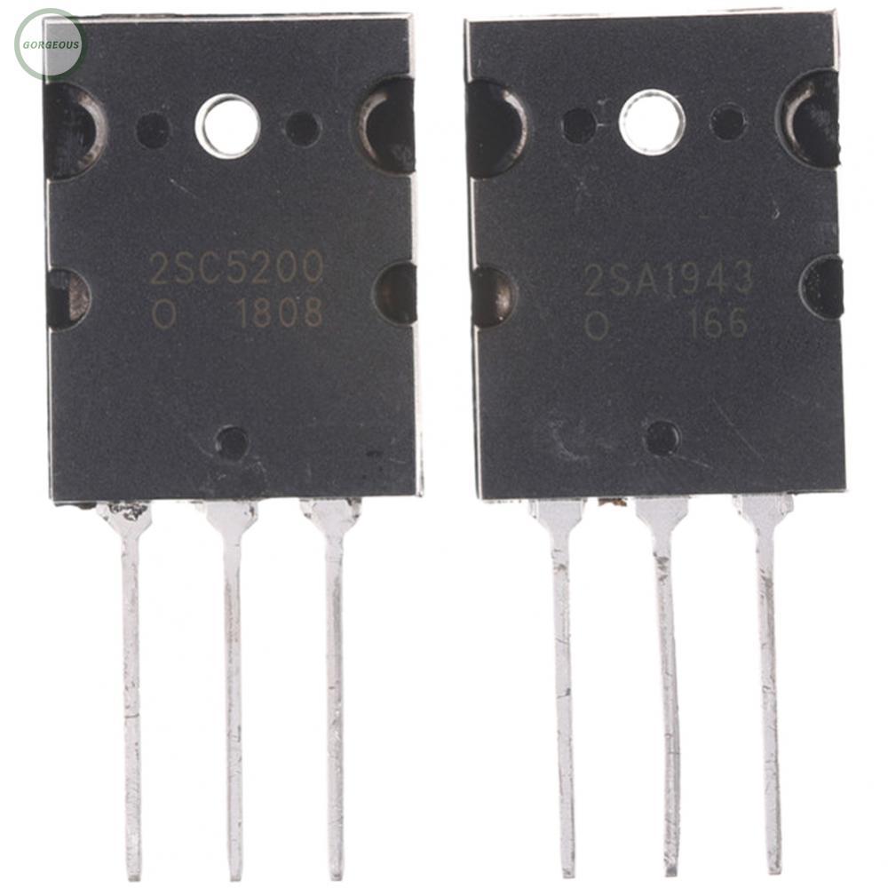 2SA1943 2SC5200 เอาต์พุตกําลังสูงจับคู่การออกแบบคู่ติดตั้งง่าย