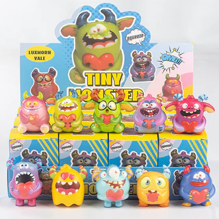 COD Squishy กล่องสุ่ม 12 ชิ้น ของเล่นบีบคลายเครียด ลายน่ารัก Sugar Squishy ตกแต่งโต๊ะ พร้อมส่ง