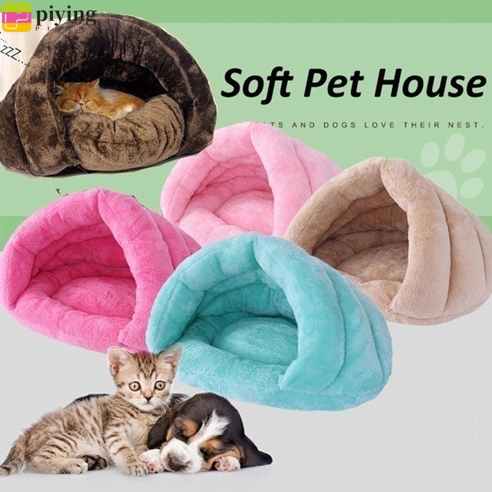 PIYING บ้านสุนัข Puppy Nest Mat Cave Pad Kennel