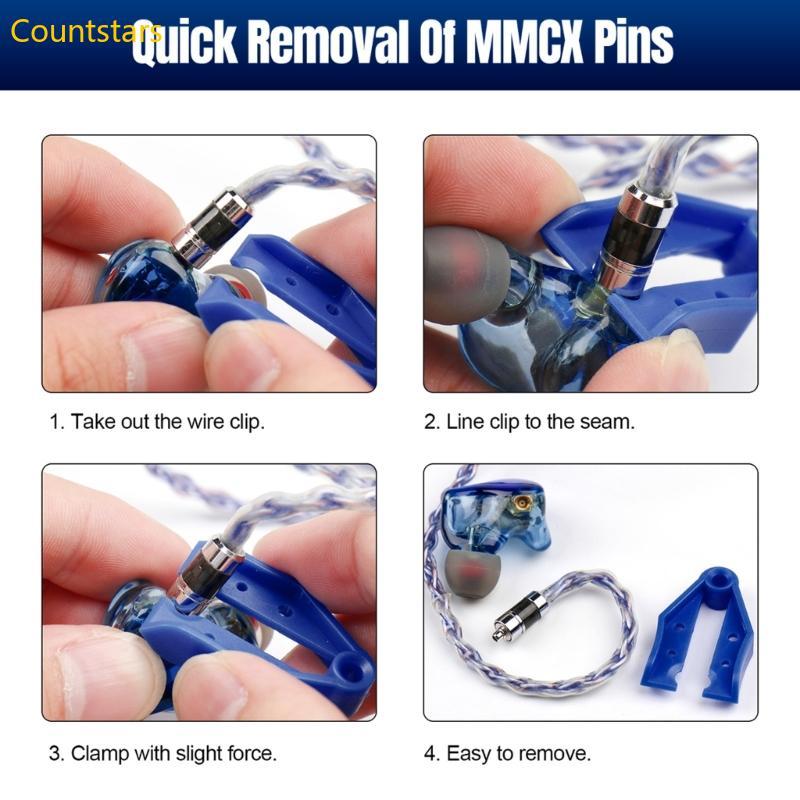 COU MMCX เครื่องมือกําจัดสายไฟดึง MMCX เครื่องมือ Assist Wire Puller หูฟังสาย Puller สําหรับ MMCX Co