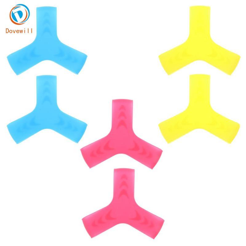 Dovewill 2 ชิ้น S/M/L ดําน้ําซิลิโคน Fin Keeper/Gripper Blue/Yellow/Pink - เหลือง, L