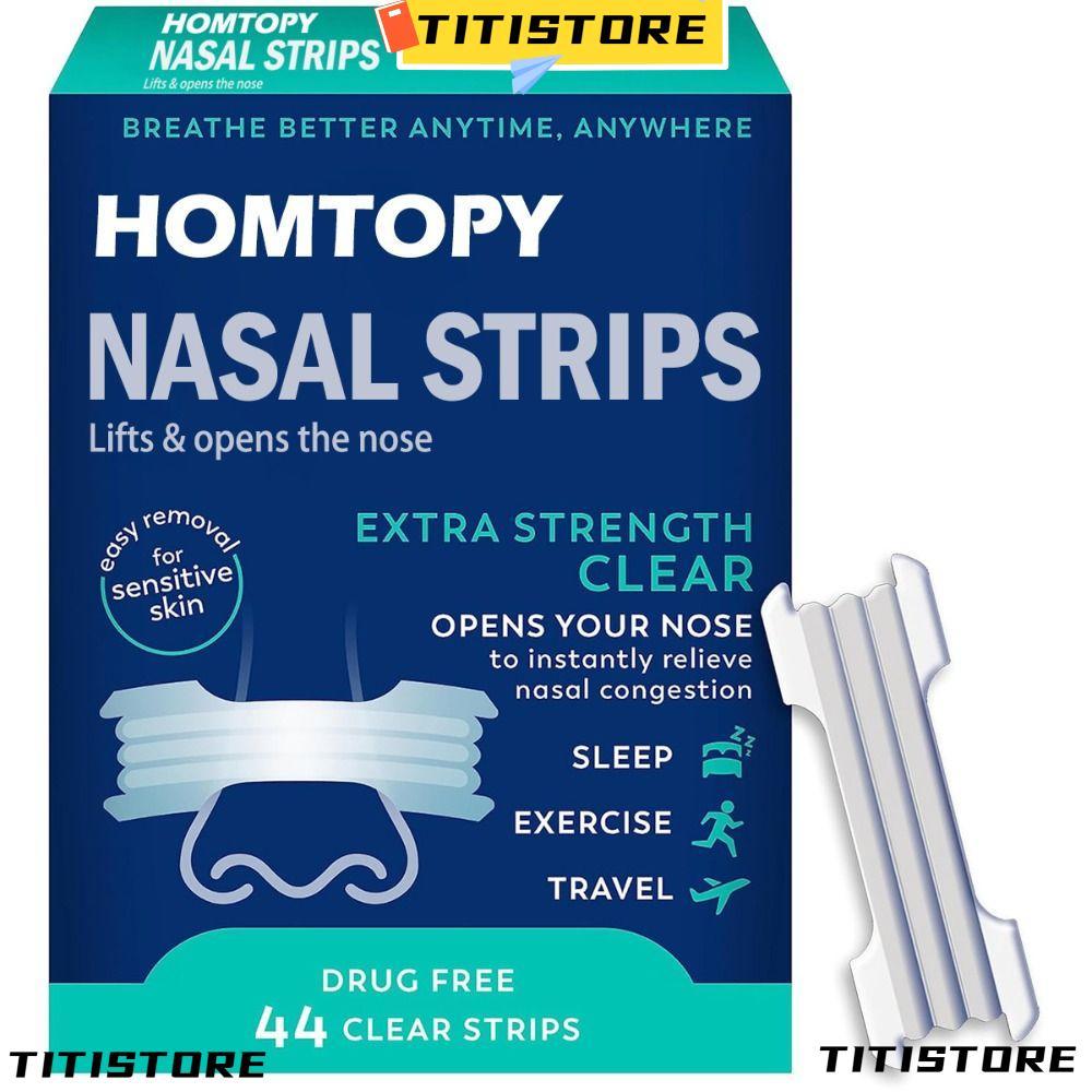 TITISTORE Nose Strips, Better Breathe Sensitive Skin Stop Solution Extra Strenght Nasal Strip, Good 