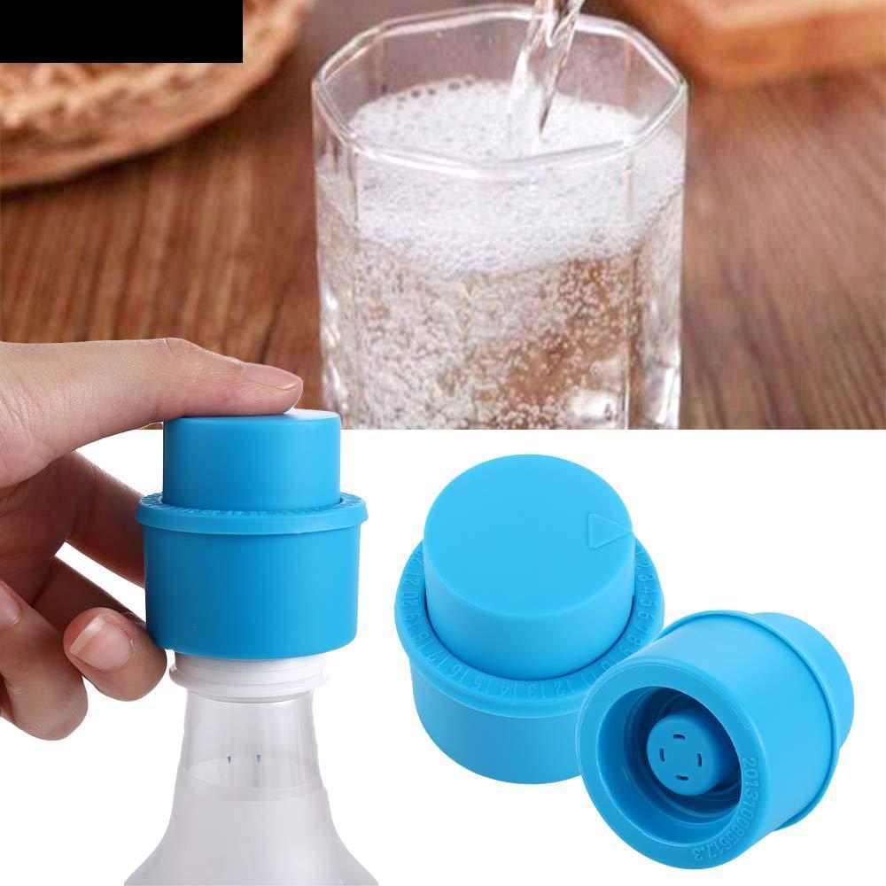 AUBREY1 Stopper Vacuum Push Type Fizzy Drink Carbonated Inflatable Cola Saver Lid