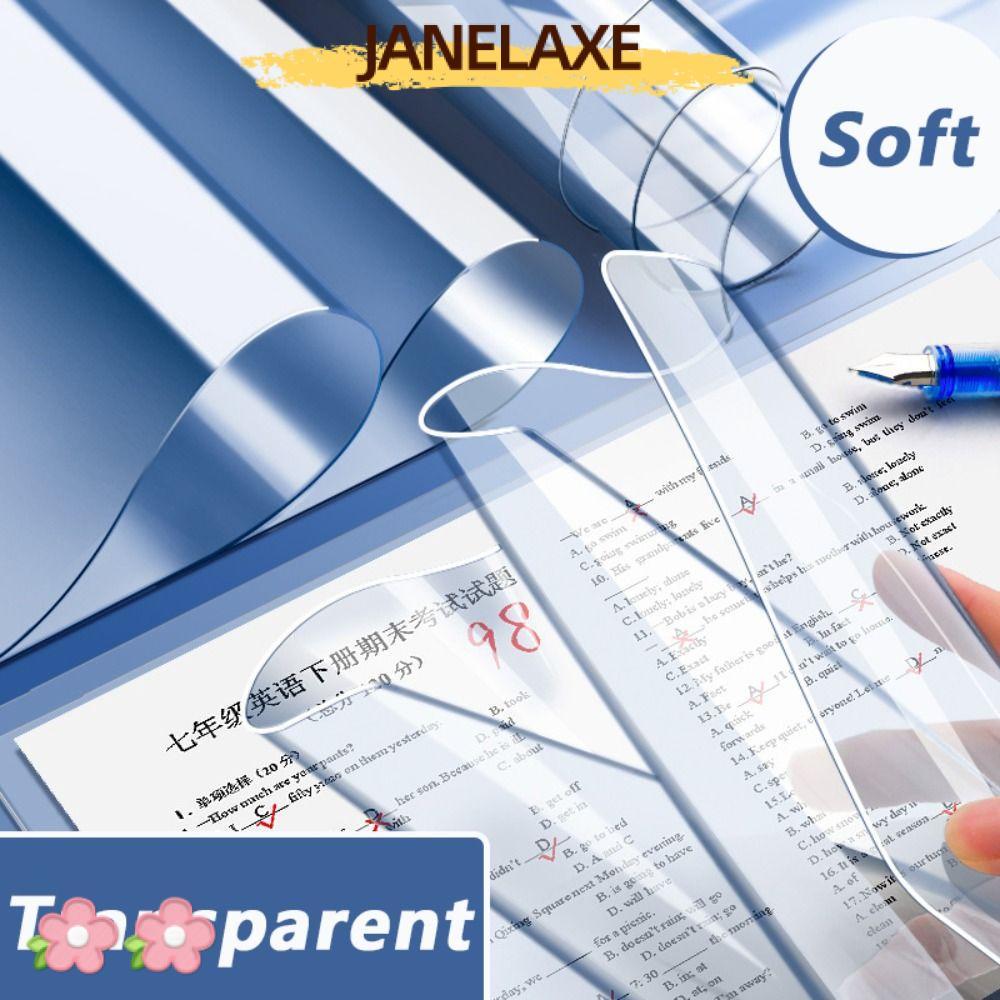 JANELAXE932JN แผ่นรองเขียน, แผ่นรองโต๊ะทํางานกันน้ํา PP, ทนทาน A2/A3/A4/A5/16K ใช้สอบป้องกันเดสก์ท็อ