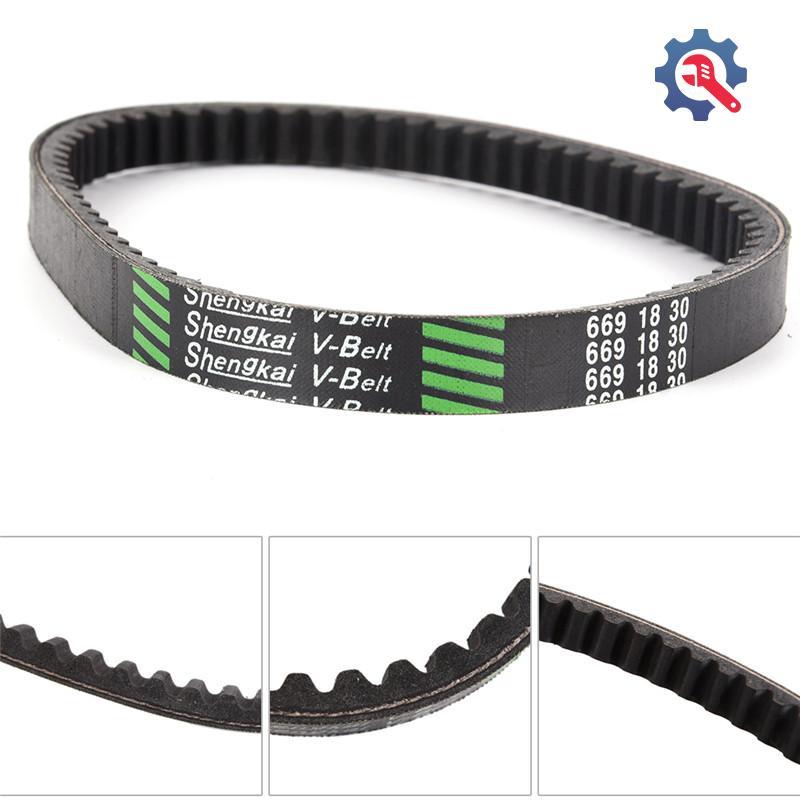 [GEX] สายพานไดรฟ์ 669 18 30 สกู๊ตเตอร์ Moped 49cc 50cc Go Kart GY6 CVT สําหรับ TAOTAO Roketa [TH]