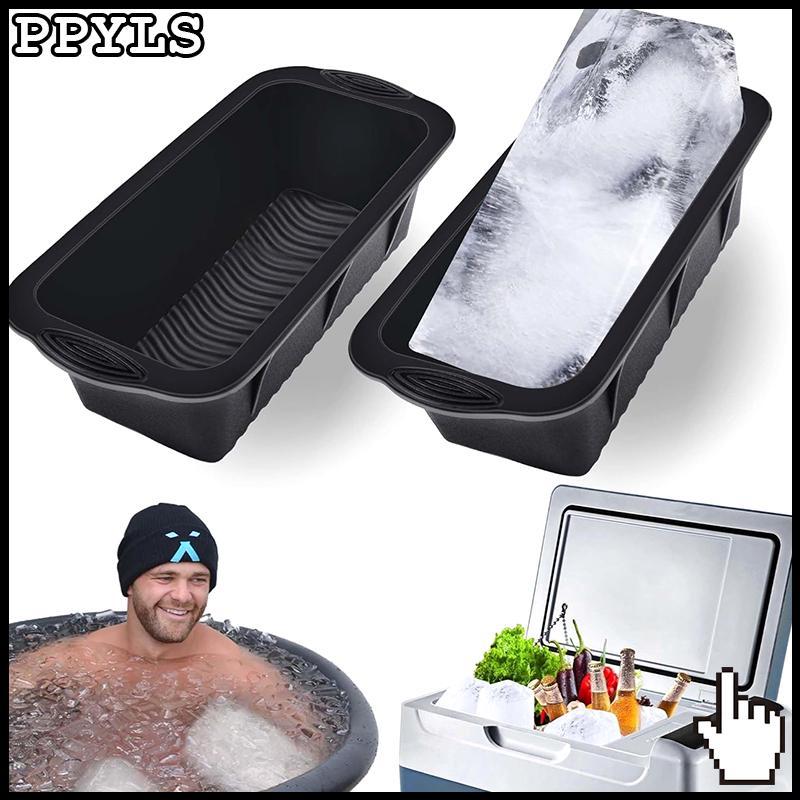 PPYLS ขนาดใหญ่พิเศษ ICE Mould ซิลิโคนขนาดใหญ่ Ice Blo แม่พิมพ์ ICE CUBE Maker Reusable ขนาดใหญ่ ICE CUBE ถาด ICE Bath Chiller สําหรับบ้านใหม่