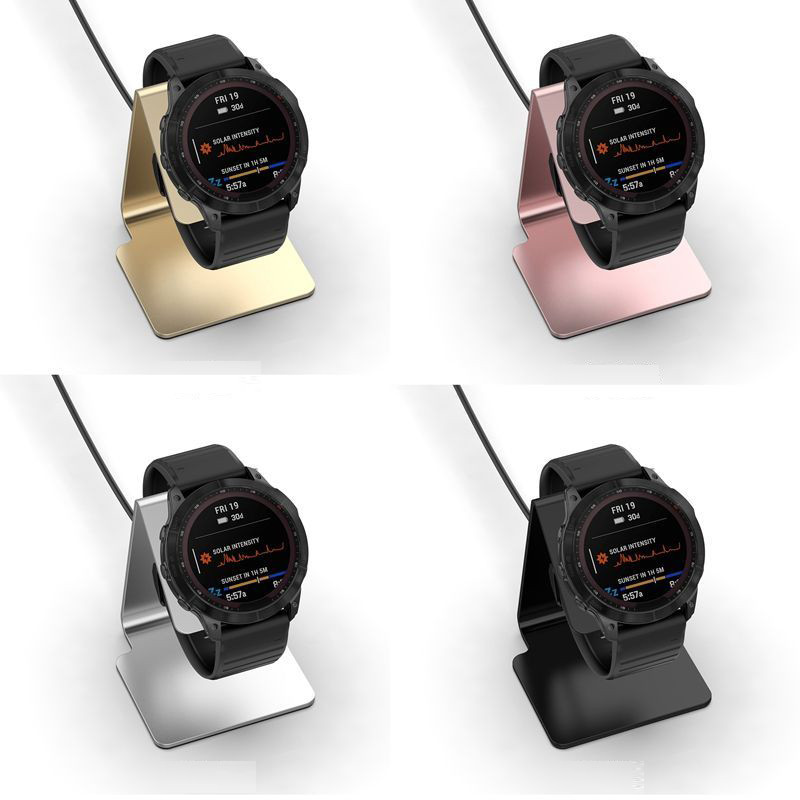 แบบพกพา Smart Watch Stand Bracket อลูมิเนียมลื่น Charger Stand สําหรับ Garmin Fenix 8 7X Pro 6X 7S 5