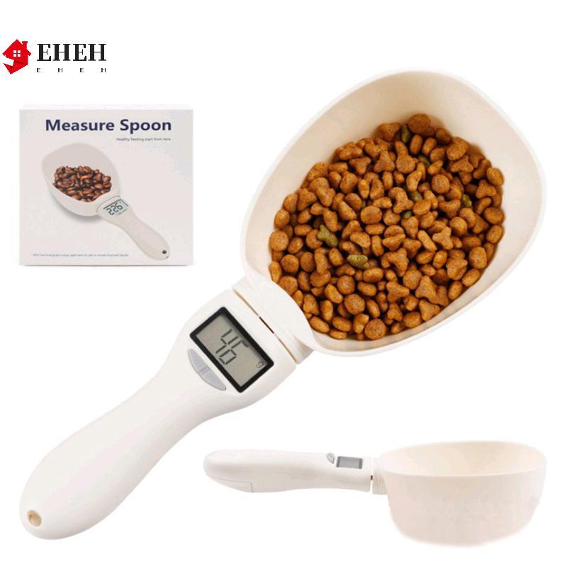 [EH] สุนัขและแมวอาหารน้ําหนักช้อนตวง Lcd Electronic Kitchen Scale 800g วัดอาหารครัวเครื่องมือสําหรับ