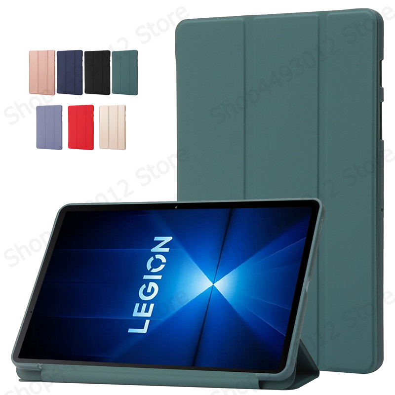 สําหรับ Lenovo Legion Y700 4th Gen กรณี PU หนังซิลิโคนกลับขาตั้งแท็บเล็ตสําหรับ Legion Y700 Gen 4 Ge