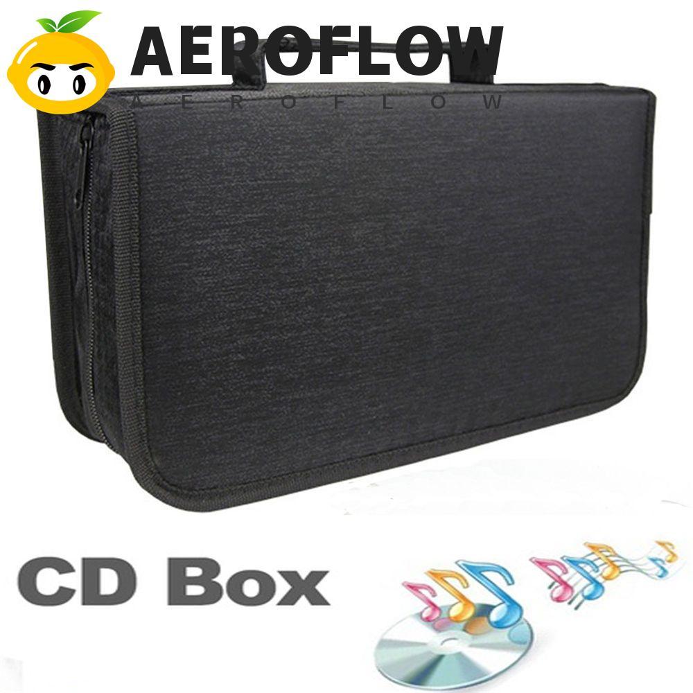 AEROFLOW Organizer แบบพกพาทนทานรวบรวมอัลบั้มอุปกรณ์เสริมเกม CD DVD VCD กระเป๋าสตางค์