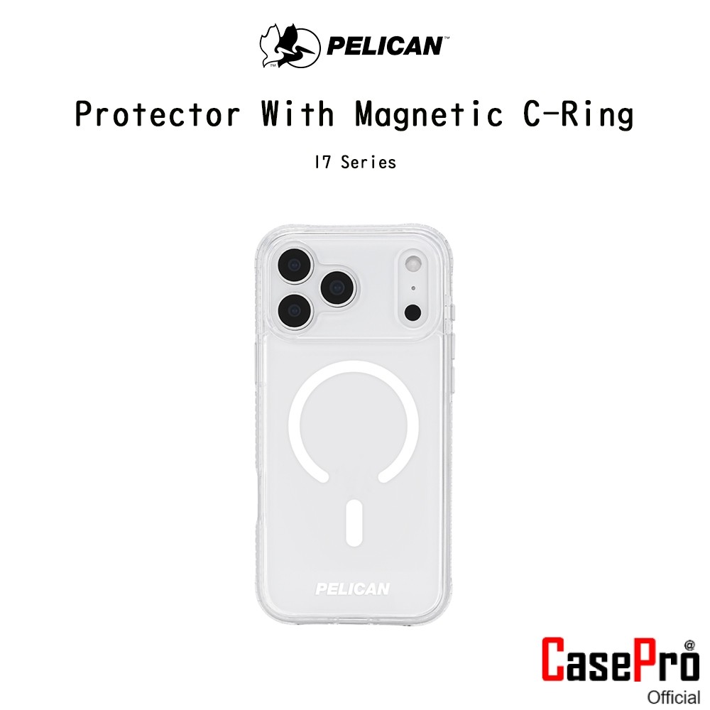 PELICAN Protector With Magnetic C-Ring เคสกันกระแทกระดับ4.8Mเกรดพรีเมี่ยมจากอเมริกา เคสสำหรับ iPhone