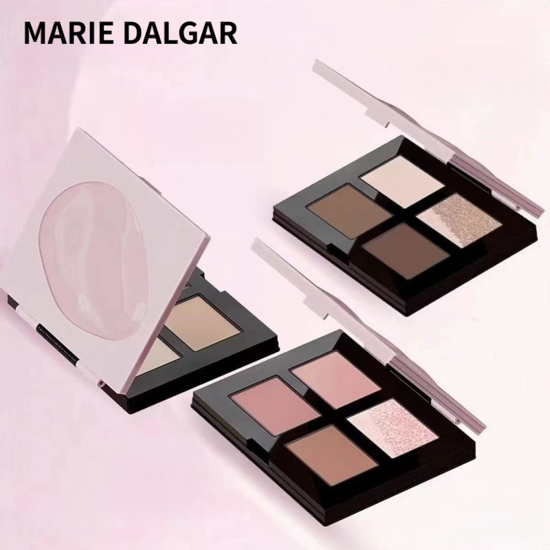 MARIE DALGAR อายแชโดว์ สีสันสดใส พาเลทไฮไลท์คอนทัวร์ อเนกประสงค์ ทุกวัน เอิร์ธโทน ชิมเมอร์ แมตต์