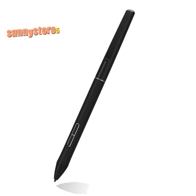 1 ชิ้น PW550S Slim ปากกาวาดภาพ 9.5 มม. เส้นผ่านศูนย์กลางสีดําสําหรับ Inspiroy 2/Giano/Keydial/ 2, Ka