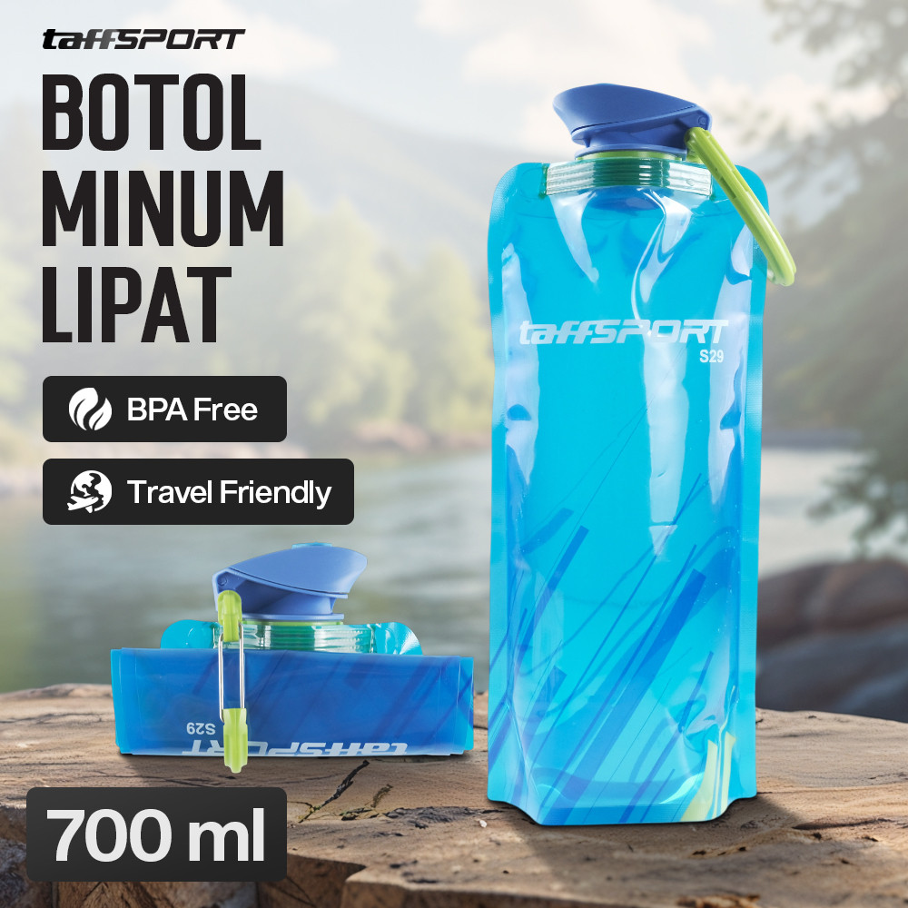 ขวดน้ําพับได้ BPA Free 700ml - S29