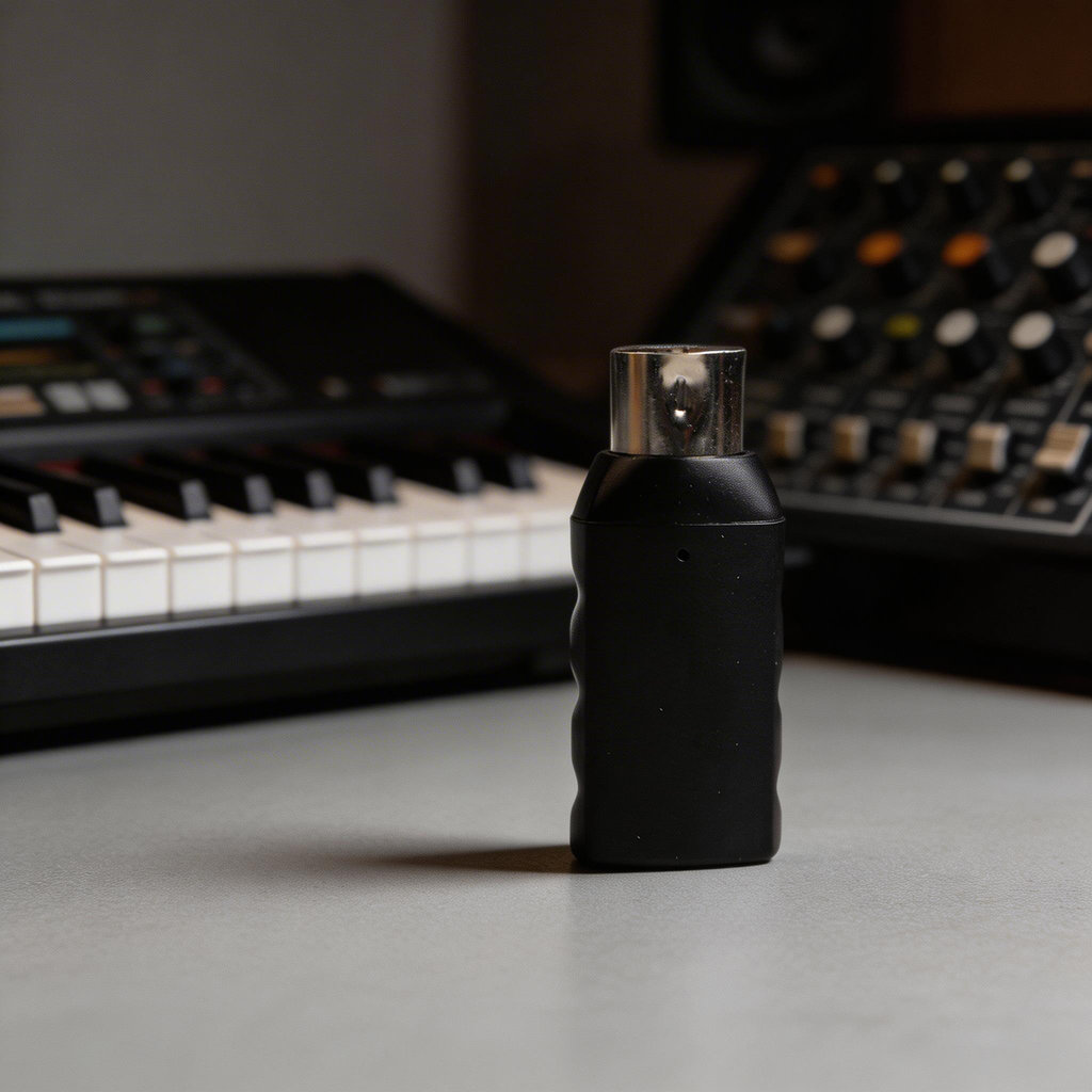 แบบชาร์จได้สําหรับอะแดปเตอร์ไร้สาย MVAVE SK7 สําหรับ MIDI พร้อมเทคโนโลยี Latency ต่ํา