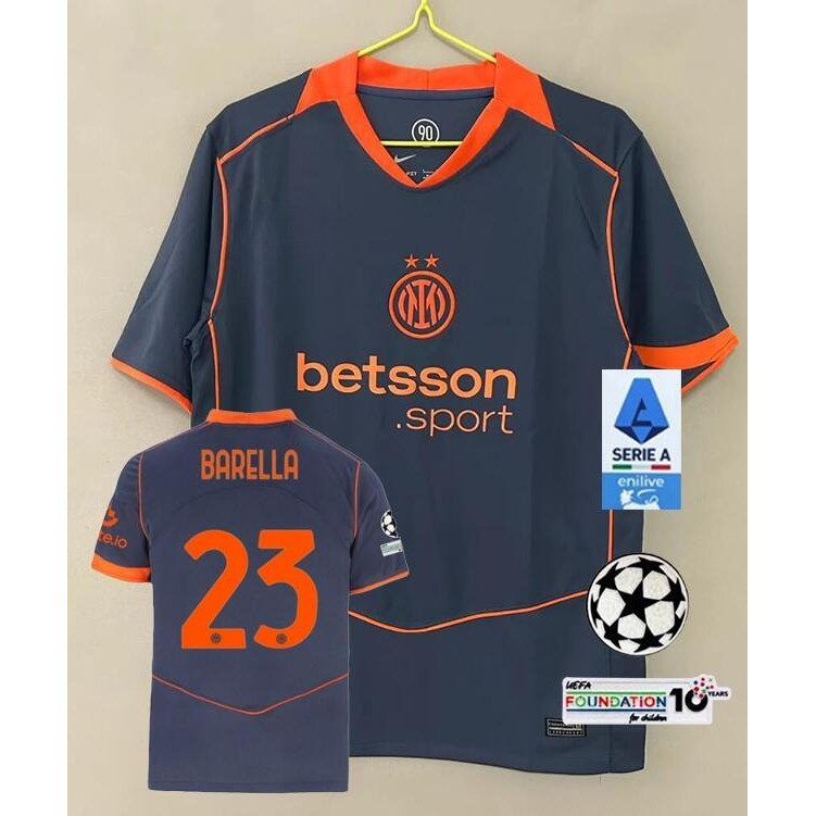 (S-4XL) 25/26 Inter Milan Second Away Fan เสื้อฟุตบอล