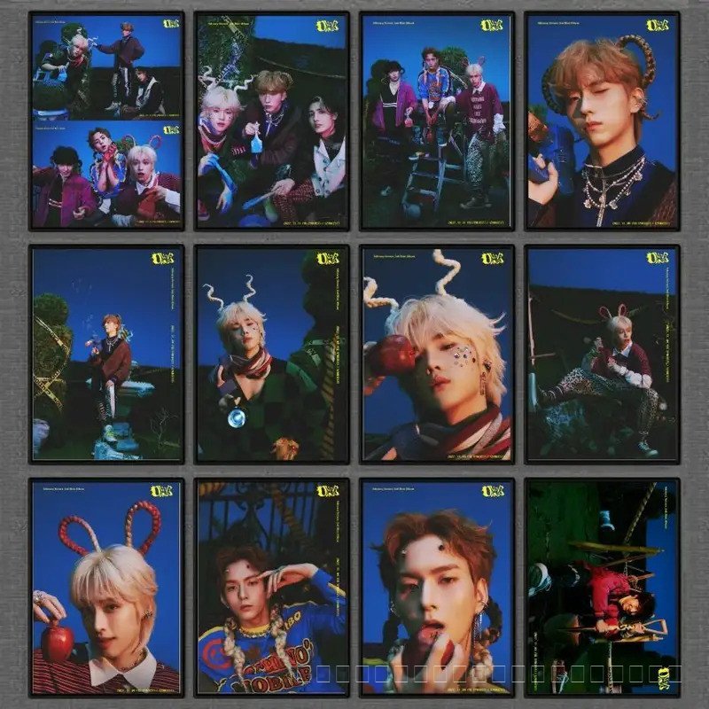 โอเวอร์โหลด Xdinary Heroes 2nd Mini อัลบั้ม Concept รูปภาพโปสเตอร์สําหรับ Home Room ห้องนอนหอพัก Wal