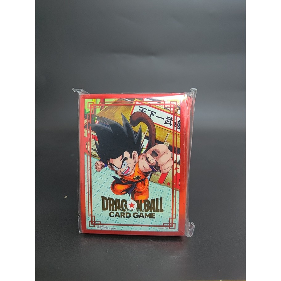 [Ready stock] Bandai - Carddass DRAGON BALL SUPER CARD GAME OFFICIAL CARD SLEEVES Limited Edition 04 -Son Goku-