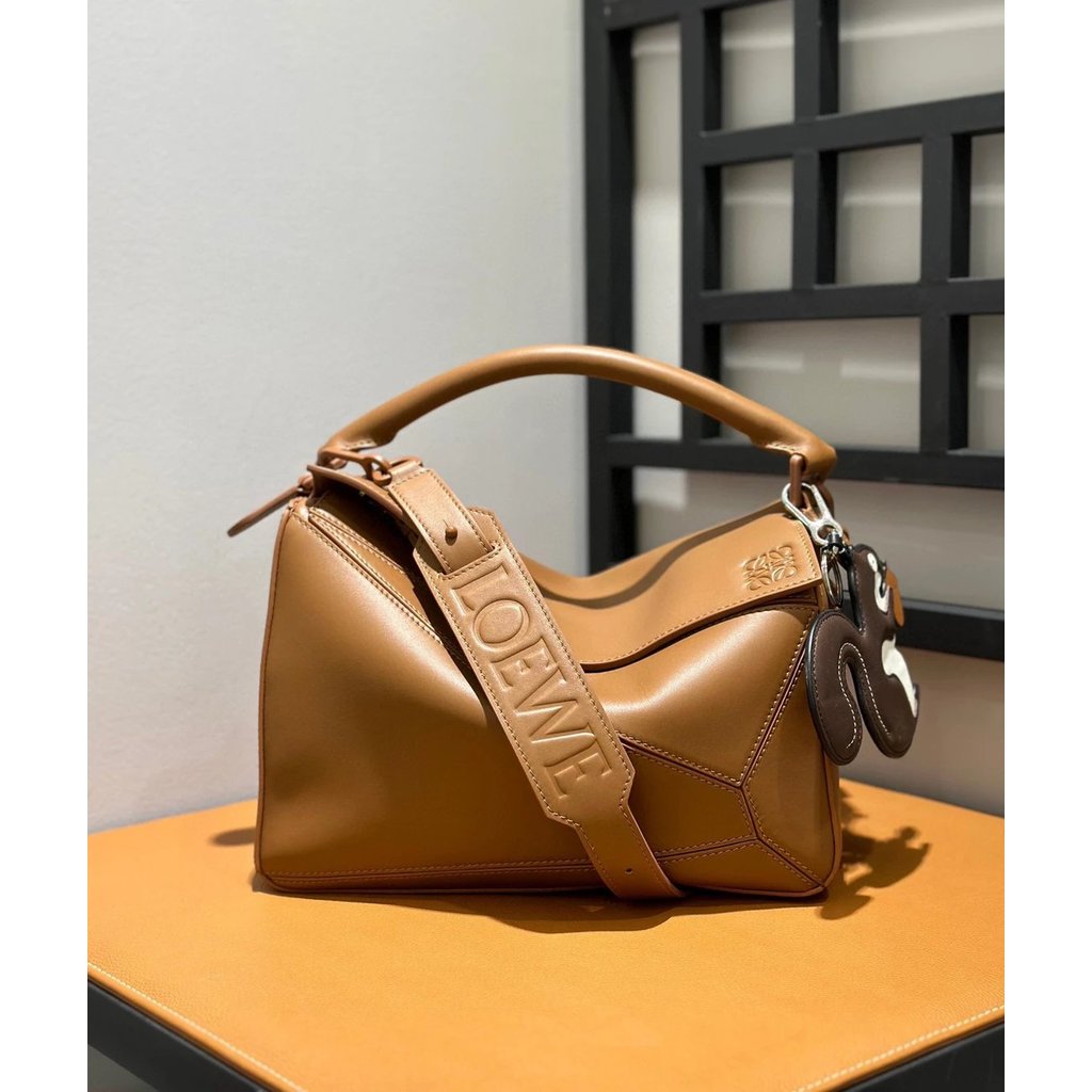 Loeway Bag puzzle Letter Shoulder Strap Portable Messenger Bag