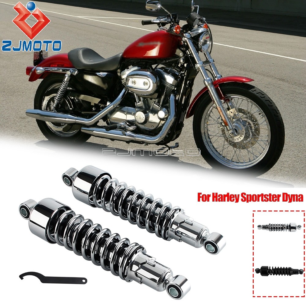 TC For Harley Sportster XL883L XL883N XL883C XL883 XL1200C XL1200N Adjustable Shock Absorber Kits Mo