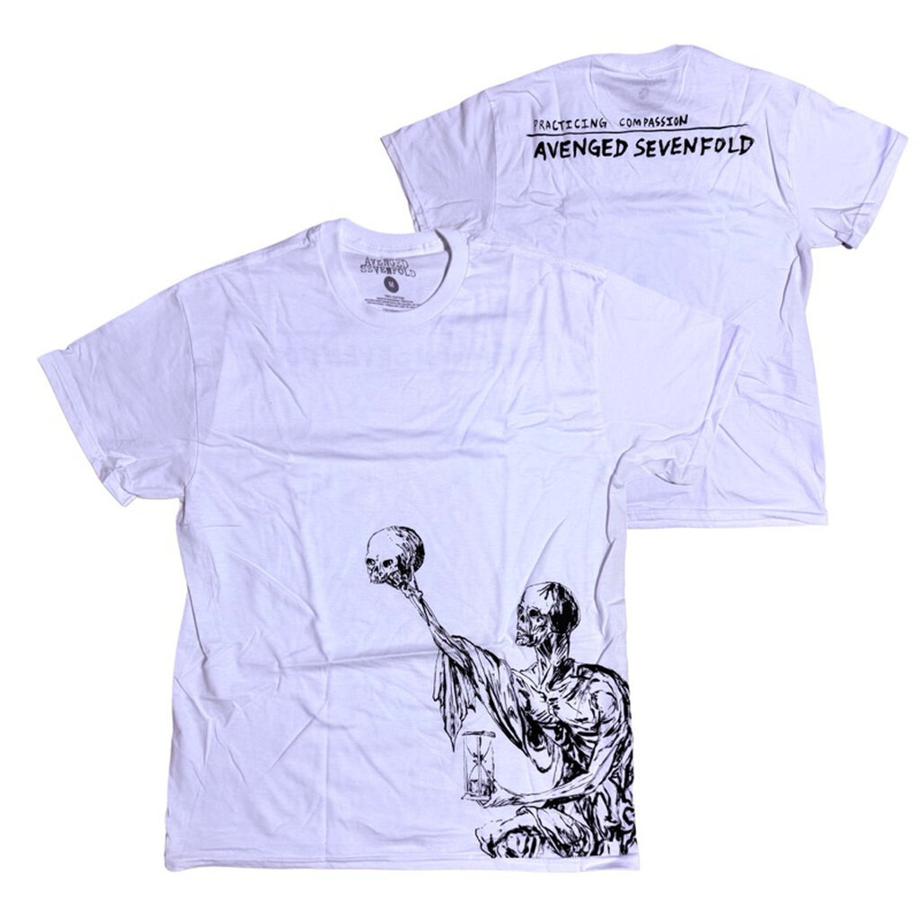 เสื้อวง AVENGED SEVENFOLD - A7X - PRACTING COMPASSION (ลิขสิทธิ์แท้ USA)