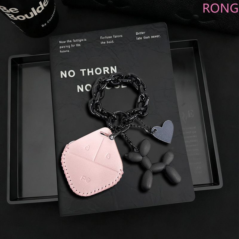 หนังกุญแจรถสําหรับ SGMW Wuling BINGO Airev 2023 สําหรับ Baojun Kiwi EV รถระยะไกล Keychian อุปกรณ์เสร