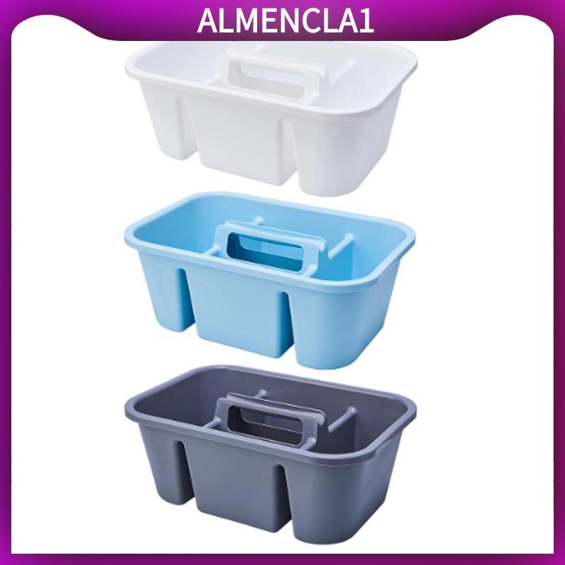 [Almencla1] อุปกรณ์ทําความสะอาดตะกร้าผู้ถือเครื่องมือออแกไนเซอร์ผู้ให้บริการมือถือวัสดุ PP ตะกร้าสะด