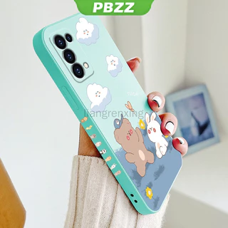 PBZZ เคส oppo reno4 oppo reno 5 reno 4 reno5 เคสโทรศัพท์มือถือ ซิลิโคนนิ่ม ป้องกัน กันชน สําหรับ oppo reno4 5 4 5
