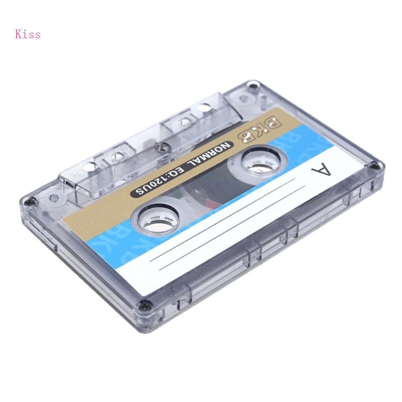 Kiss Standard Cassette Blank Tape Player การบันทึกเทปแม่เหล็กเปล่า