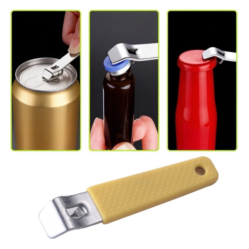 OPP Pack Of 5 Universal Lid Openers สําหรับขวดขวดและสามารถสบาย NonSlip Grip สําหรับกิจกรรมกลางแจ้ง