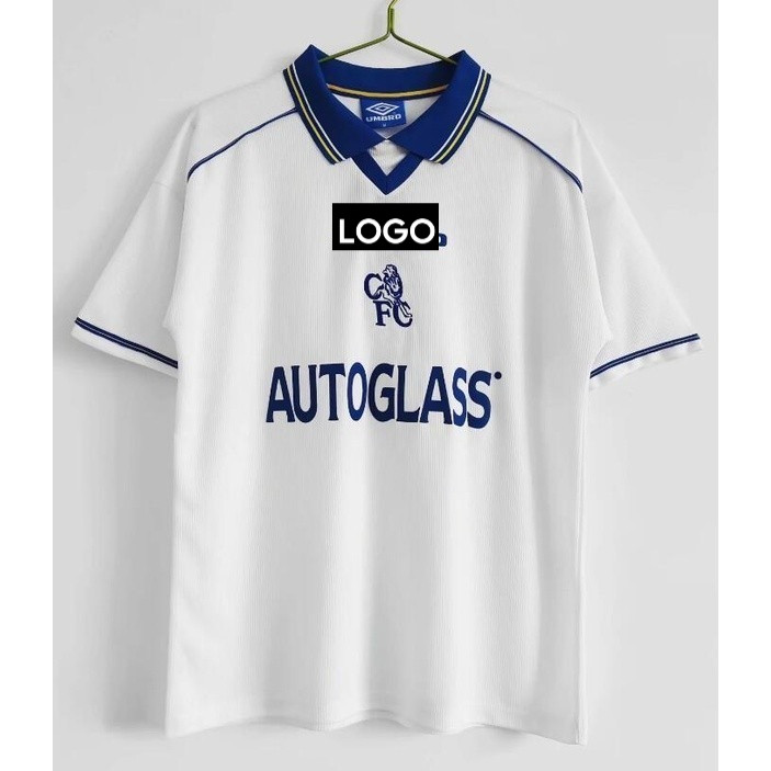 1998/00 Chelsea Away Thai Edition Retro Soccer Jersey Football Vintage Jersey
