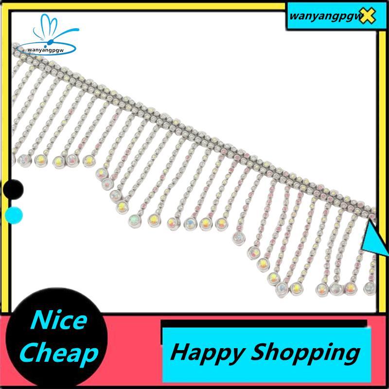 Gold& Silver Beaded Fringe-5 Yards ความยาว- เหมาะสําหรับเหมาะสําหรับอุปกรณ์เสริมแฟชั่นและโครงการตกแต