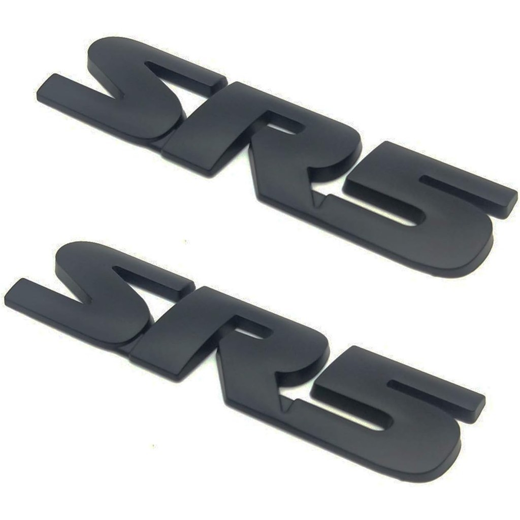 3D SR5 โลหะสัญลักษณ์,2Pack สําหรับ 4Runner อุปกรณ์เสริม Badge Decal Emblem Fender ใช้งานร่วมกับ 4Run
