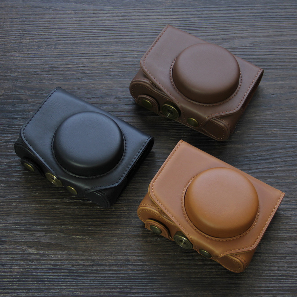 เหมาะสําหรับกระเป๋ากล้อง Canon SX730 เคสหนัง sx720 Retro เคสป้องกัน SX740/xs700/SX710