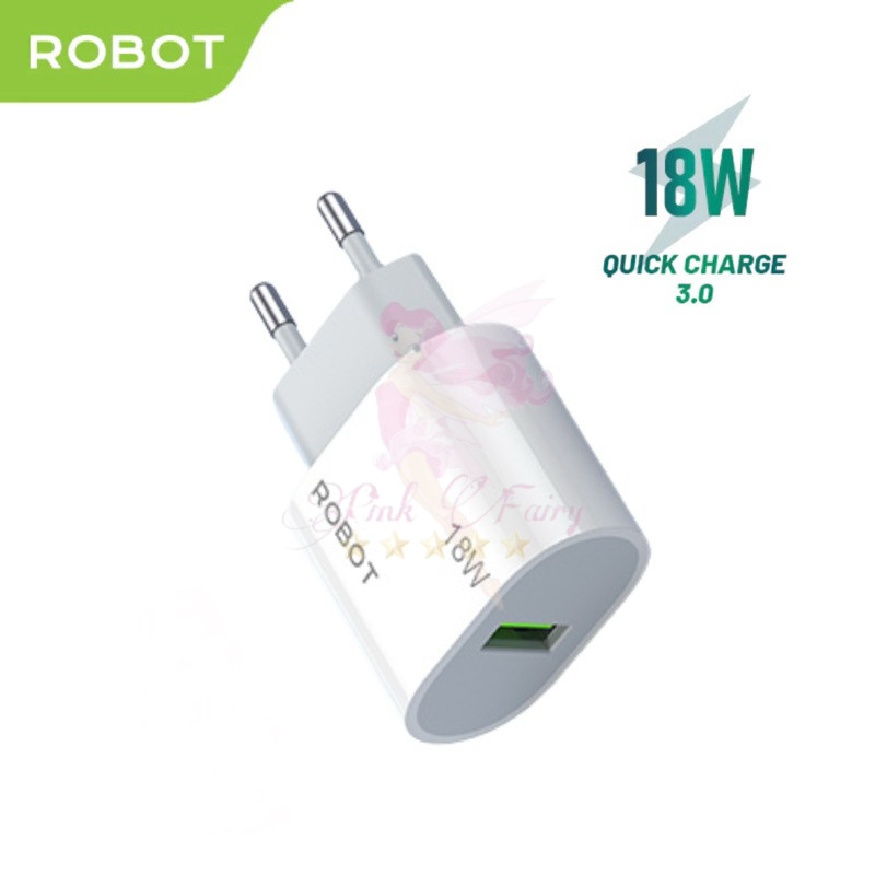 ROBOT RT-P18 Charger Adaptor 18W 3A Fast Charging QC3.0 ของแท้