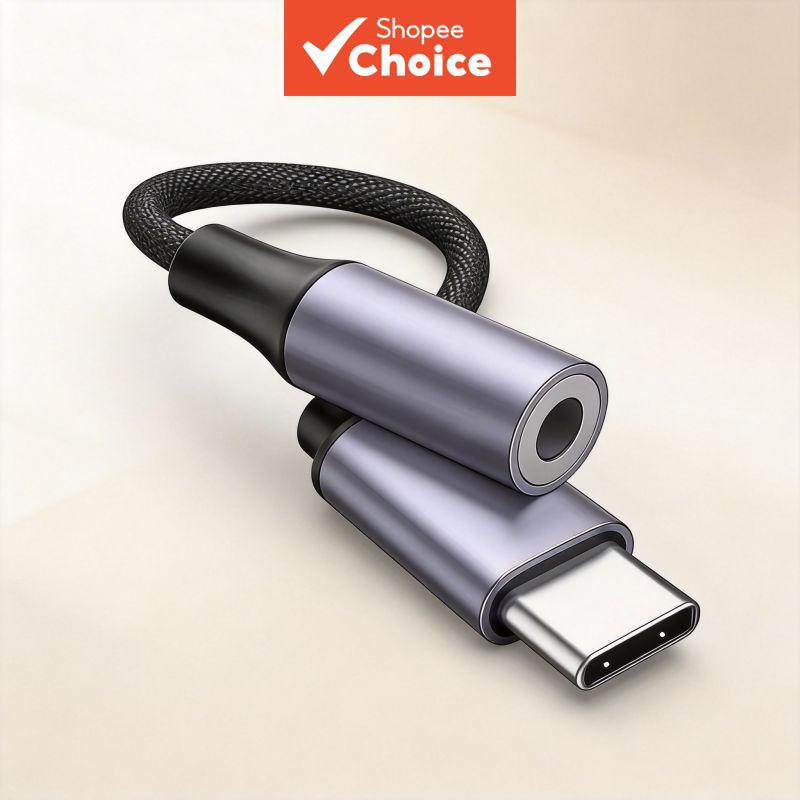 อะแดปเตอร์เสียง Type-C ถึง 3.5 มม. 60W PD Fast Charging DAC ดิจิตอลสําหรับ Apple Android