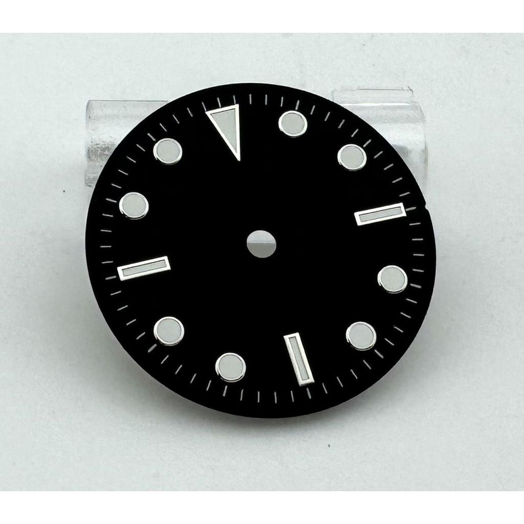 29.1 มม.นาฬิกาปราศจากเชื้อสีดําเหมาะสําหรับ NH35ETA2836/2824Miyota8215/821A โทรศัพท์
