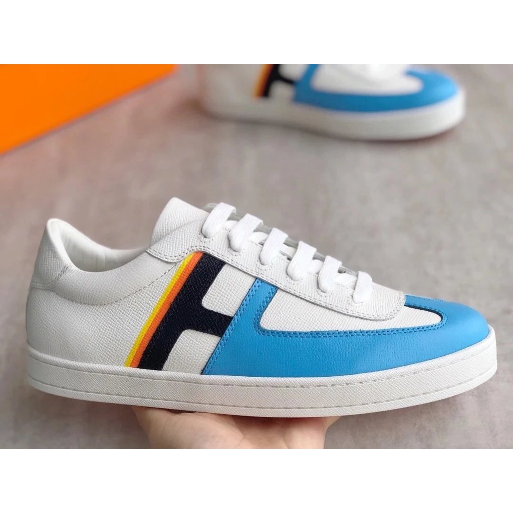 กีฬารองเท้าผ้าใบสี Ma Shidi hermes hermes แฟชั่นบูมเมอแรงผู้ชายรักผู้ชายรักรองเท้าลําลองคู่รัก Mah S